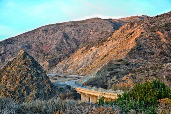 California State Route, Kalifornia, USA, bele kaj, blog po śląsku