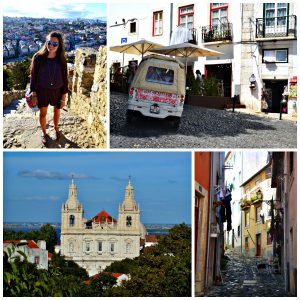 Alfama, Lizbona, Portugalia, bele kaj, blog po śląsku