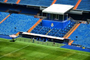 Estadio Santiago Bernabeu, Madryt, Hiszpania, bele kaj, blog po śląsku