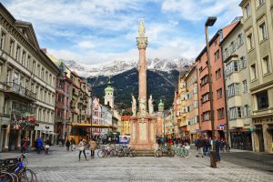 Innsbruck, Austria, bele kaj, blog po śląsku