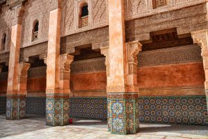 Medresa Alego ibn Jusufa, Marrakesz, Maroko - bele kaj, blog podróżniczy po śląsku