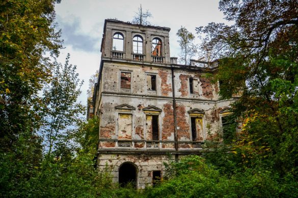 Pałac w Sławikowie, Rudnik, Śląsk - bele kaj, blog podróżniczy po śląsku