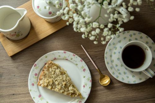 WWegańskie ciasto rabarbarowe - bele kaj, blog podróżniczy po śląsku
