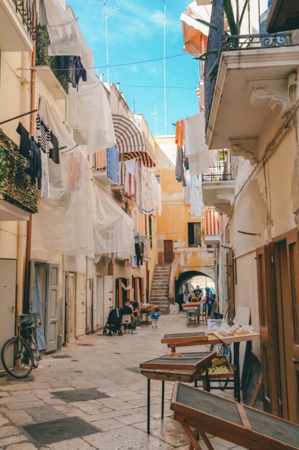 Słynny makaron z Bari - Strada delle orecchiette - Apulia, Włochy - blog bele kaj