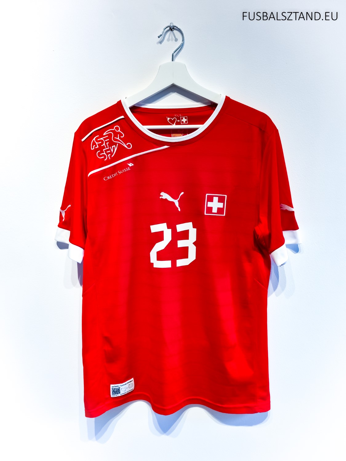Switzerland Home Shirt 2012-13 L Shaqiri